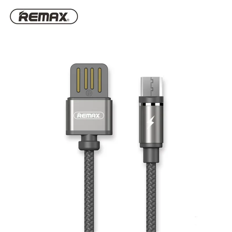 Remax 2.1A светодиодный магнитный кабель для быстрой зарядки серии gravity для samsung iPhone, Магнитный зарядный кабель для мобильного телефона Huaweixiaomi