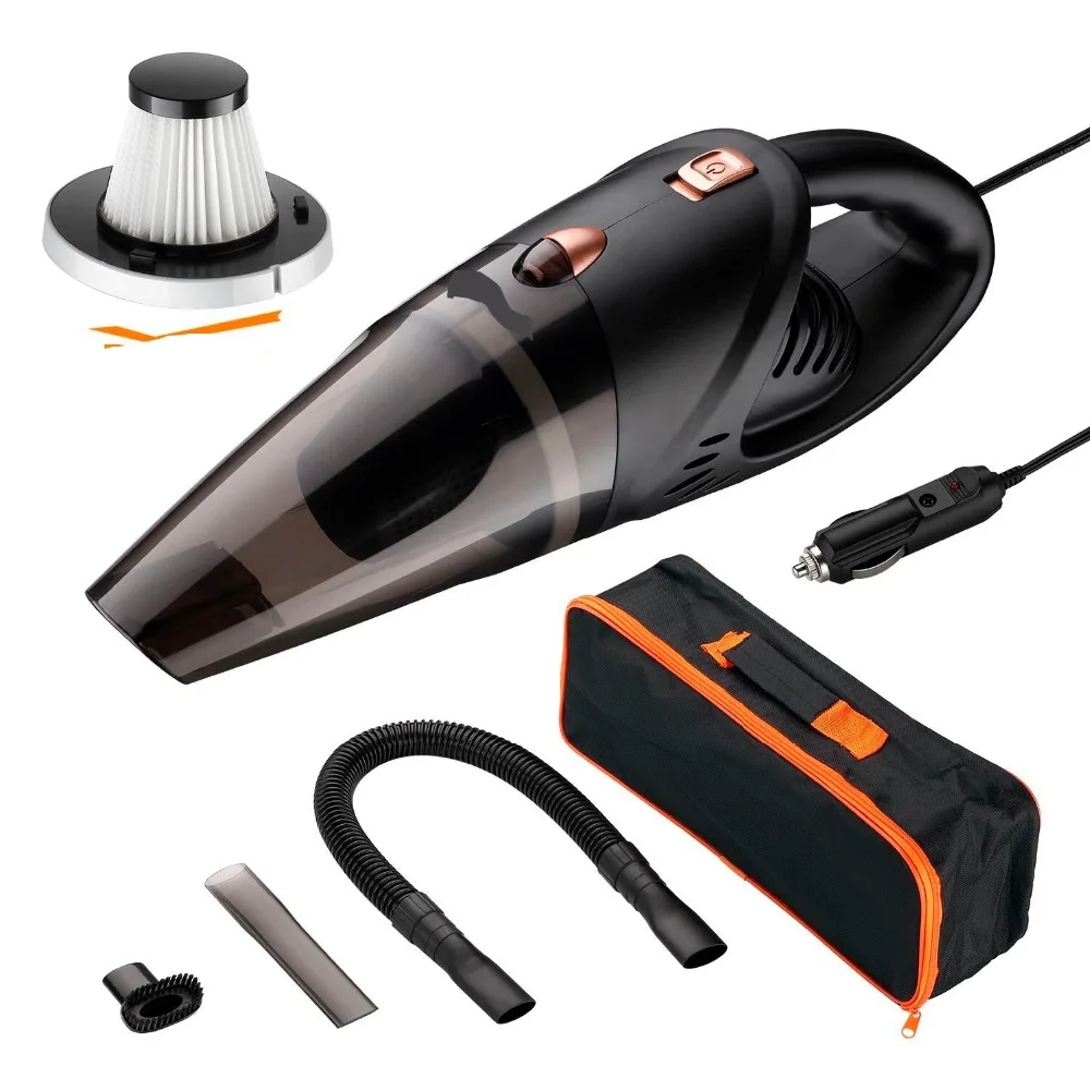 Silny odkurzacz samochodowy o dużej mocy 120W 5000pa ssania 12 V 120 W Super Ssania Odkurzacz Samochodowy O Dużej Mocy