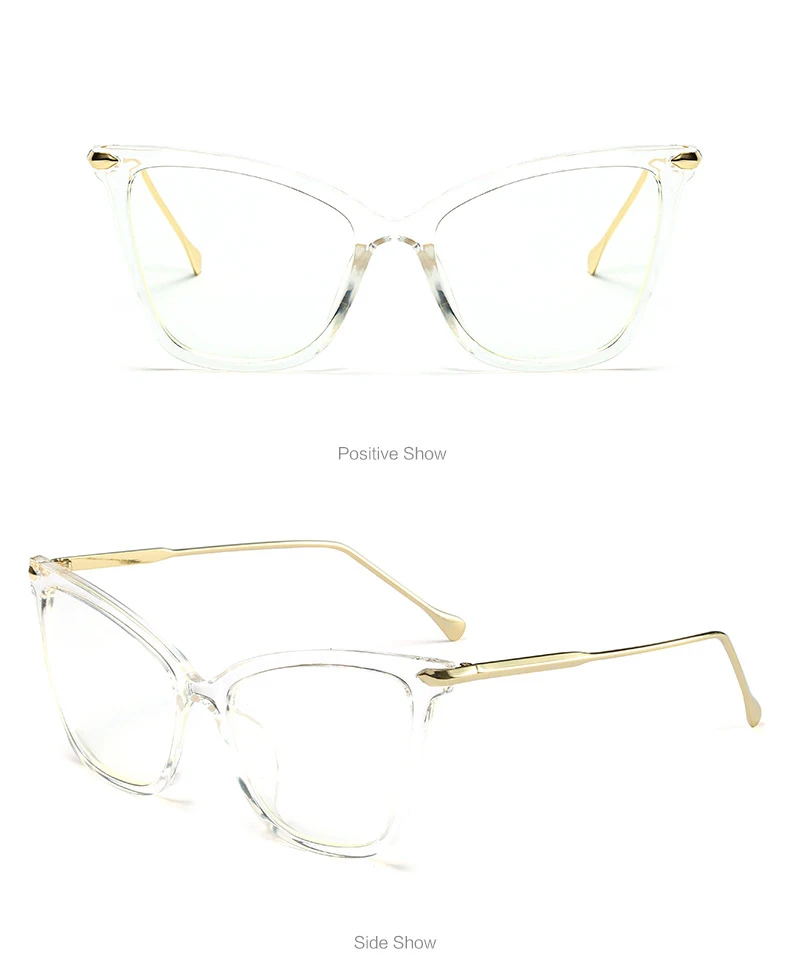 Модные солнцезащитные очки кошачий глаз, оправы для женщин, роскошные брендовые дизайнерские сексуальные негабаритные металлические оправы, оптические очки оптика Oculos
