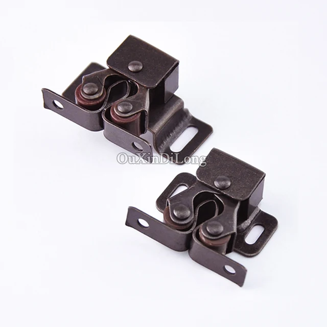 HOT 20PCS Metal Cupboard Kitchen Catches Door Latch Spring