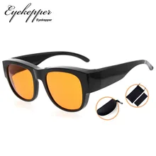 DSXM1802 Eyekepper анти-синий светильник, блокирующий компьютерные очки, Экстра Янтарные линзы лучше спят