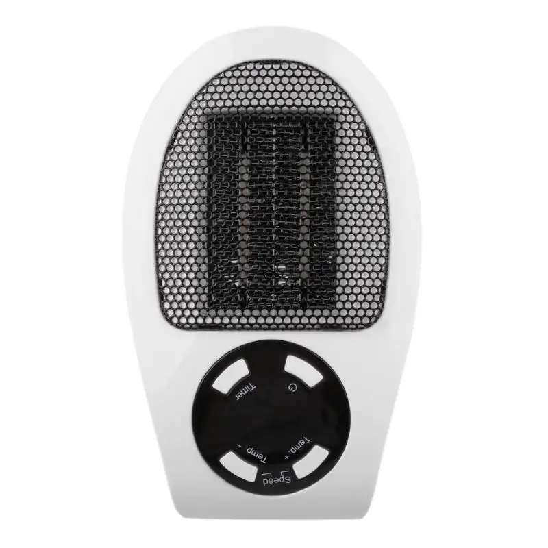 

500W Electric Heater Mini Portable Electric Fan Household Office Wall Handy Stove Radiator Warmer Machine For Winter EU Plug