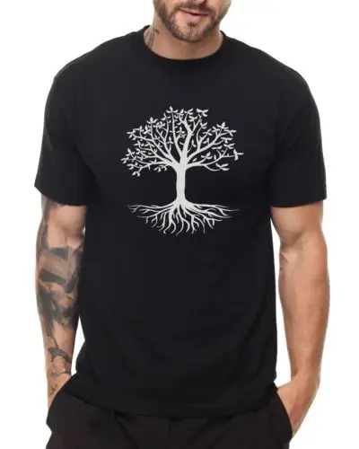

TREE OF LIFE T SHIRT WICCA DRUID PAGAN CELTIC GARDENER T-SHIRT