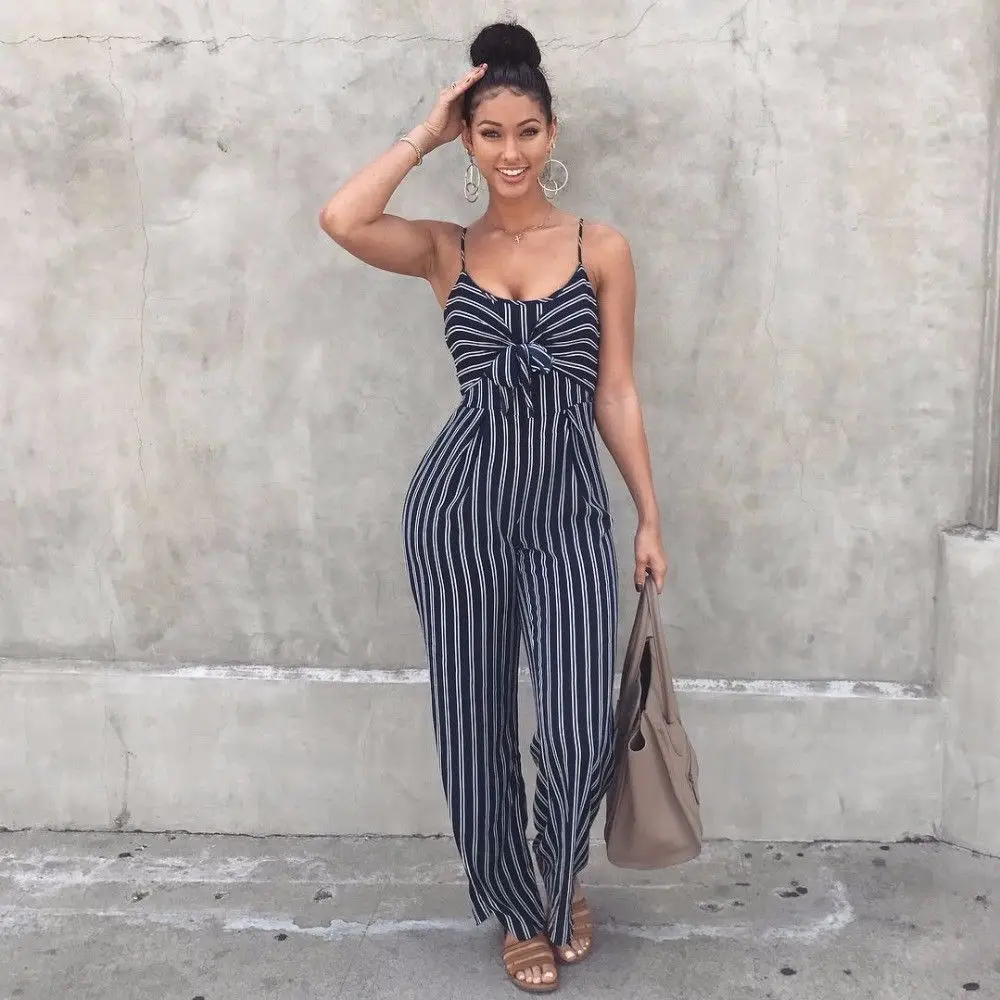 ladies navy jumpsuit