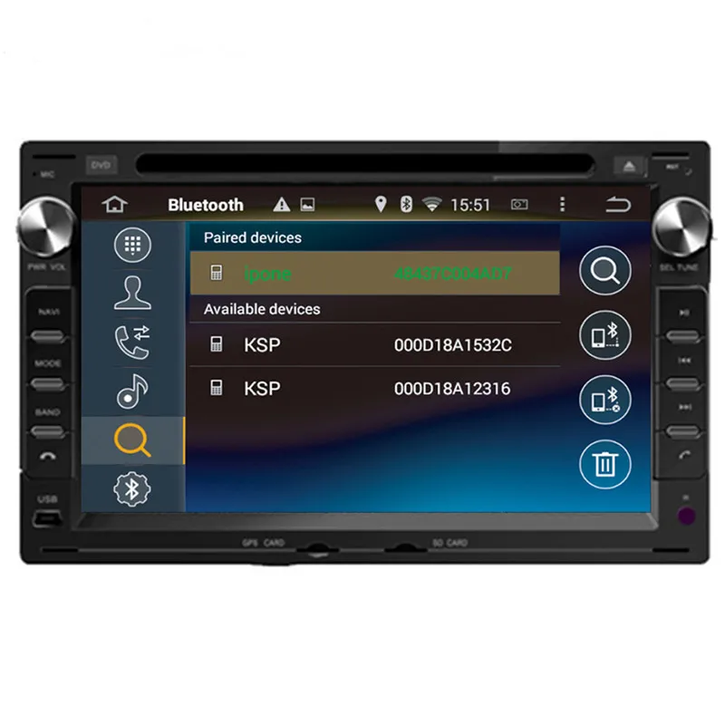 Best Ectwodvd Android 9.0 Car Multimedia DVD Player for VW CHICO 2004-2009 for SHARAN 2000-2009 for TRANSPORTER T4/T5 1998-2009 16