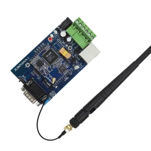 Беспроводной серийный Порты и разъёмы Сетевой модуль RS232/485/422 для WI-FI/RJ45 сети Порты и разъёмы ZLSN7104