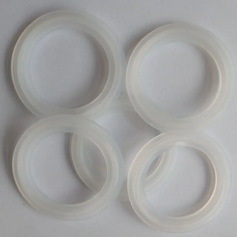 

1/2"-4" Sanitary Tri-clamp Silicon Gasket Seal 1.5'' 2'' 2.5'' 3'', Lot 5