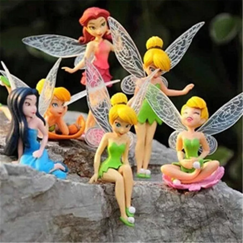 60 Teile Los Grosshandel Kinder Spielzeug Tinkerbell Spielzeug Anime Cartoon Fairy Pvc Weihnachten Action Figure Spielzeug Madchen Puppen Geschenk 9 Cm Girl Doll Doll Wholesalerswholesale Dolls Aliexpress