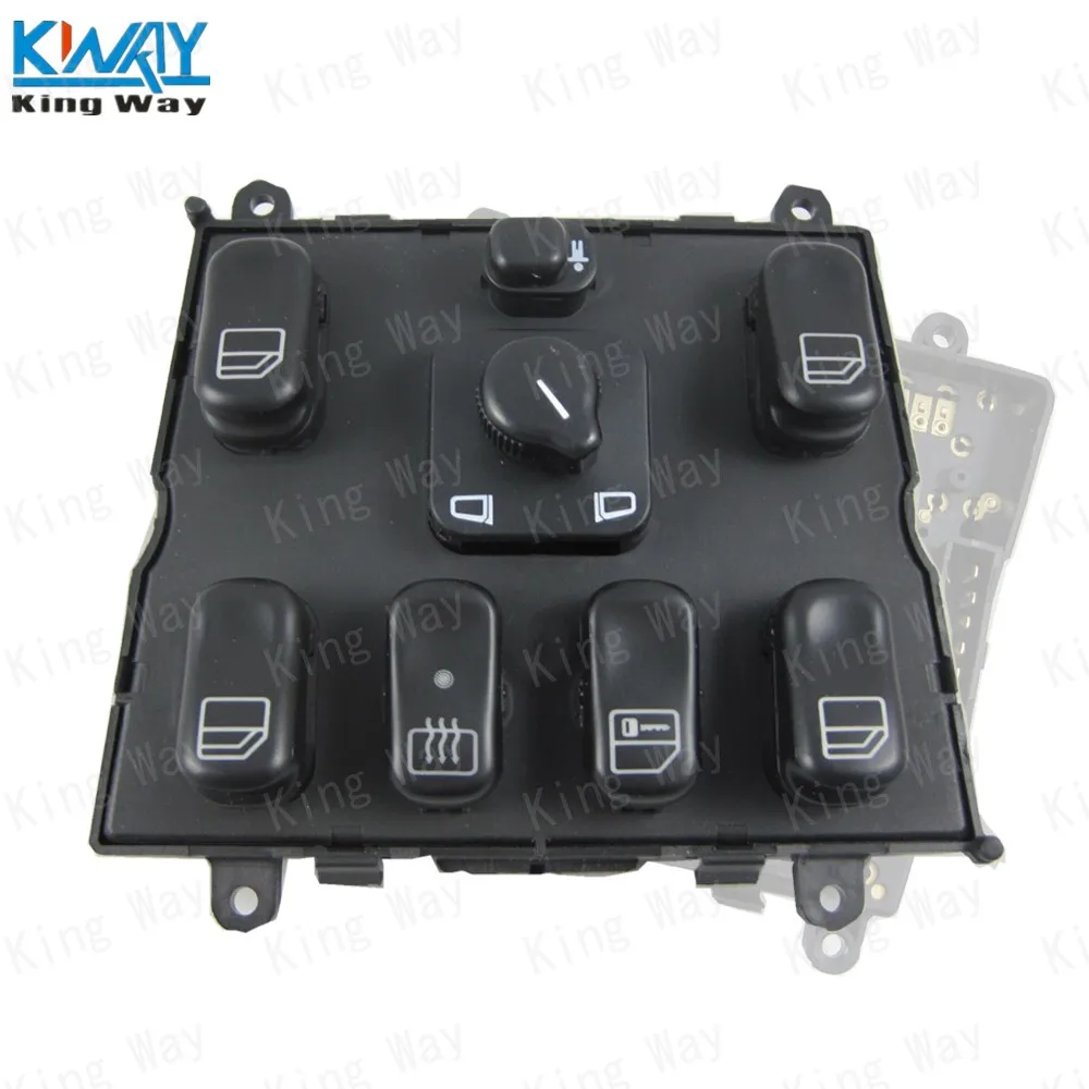 

FREE SHIPPING-King Way- Hight quality New Power Window Switch 1638206610For Mercedes Benz W163 ML320 ML430 ML500 ML55 AMG