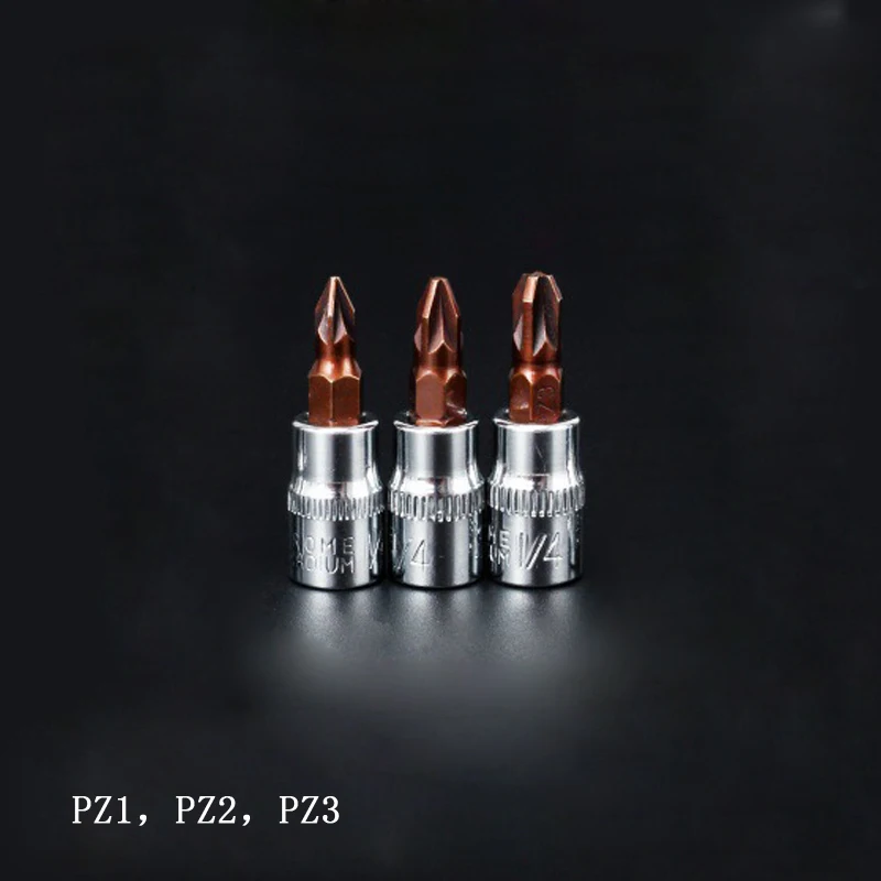 6 шт. насадки для отвертки Philips 1/4 дюйма|pozidriv screwdriver|phillips screwdriver bitsbit |