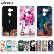 AKABEILA мягкие чехлы из ТПУ для телефона Alcatel A3 A 3 5046 5046D 5046X 5046Y5. 0 дюймов Чехлы Nutella Фламинго тетрис силиконовый чехол