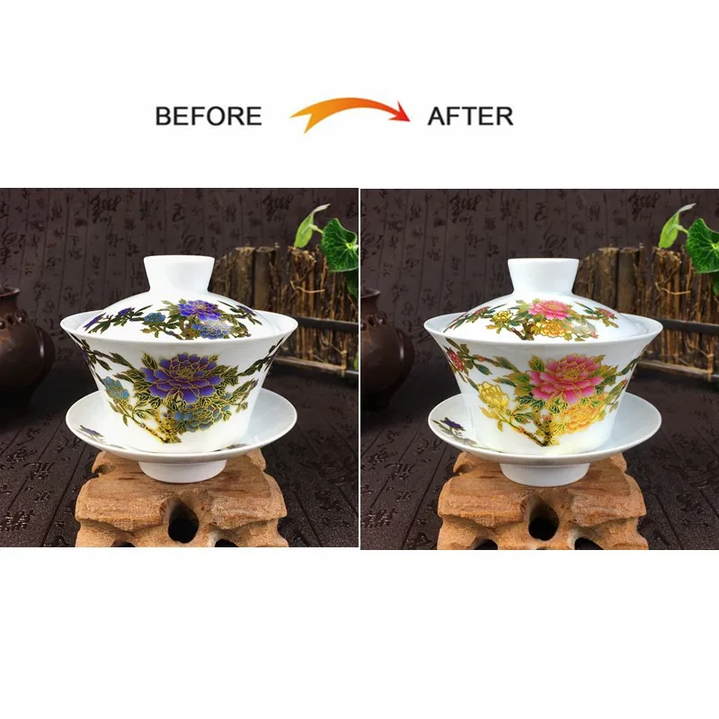 2020 Новое поступление 230 мл китайский ручная роспись Чайный набор Tureen меняющий