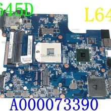 Плата разъемов для Toshiba L640 C645D A000073390 DA0TE2MB6F Материнская плата ноутбука HM55 интегрированный DDR3 тестирование