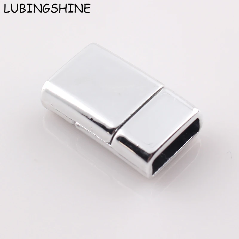 LUBINGSHINE кожаный браслет застежка Магнит &quotсделай сам&quot ювелирные изделия