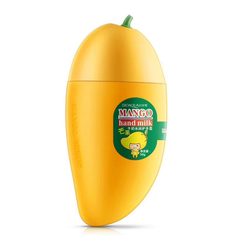 

BIOAQUA Mango Milk Hand Cream 50g Moisturizing Nourish Anti-chapping Hand Care Lotions Handcreme Skin Defender