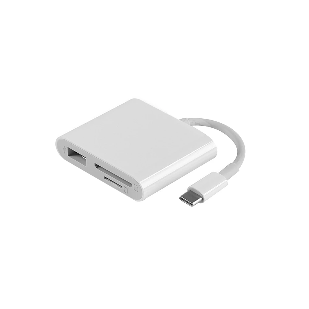 

3 In 1 Type-C to USB 3.0 card SD Multi-function HUB SD/TF OTG for Apple iPad Pro Card Reader