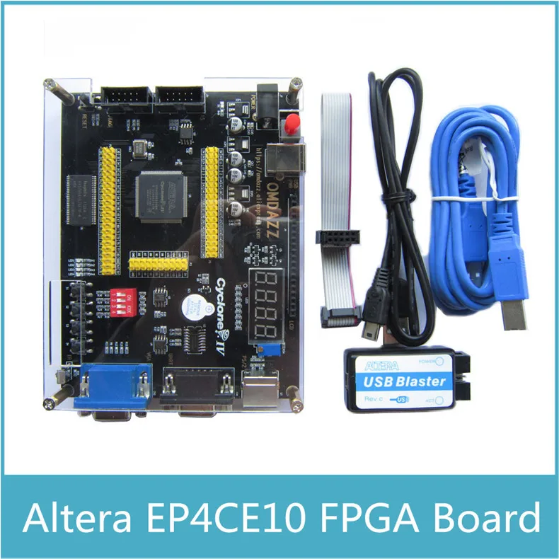 ALTERA Cyclone IV EP4CE10 FPGA макетная плата Altera EP4CE NIOSII FPGA плата и USB Blaster программист - Цвет: Bundle1