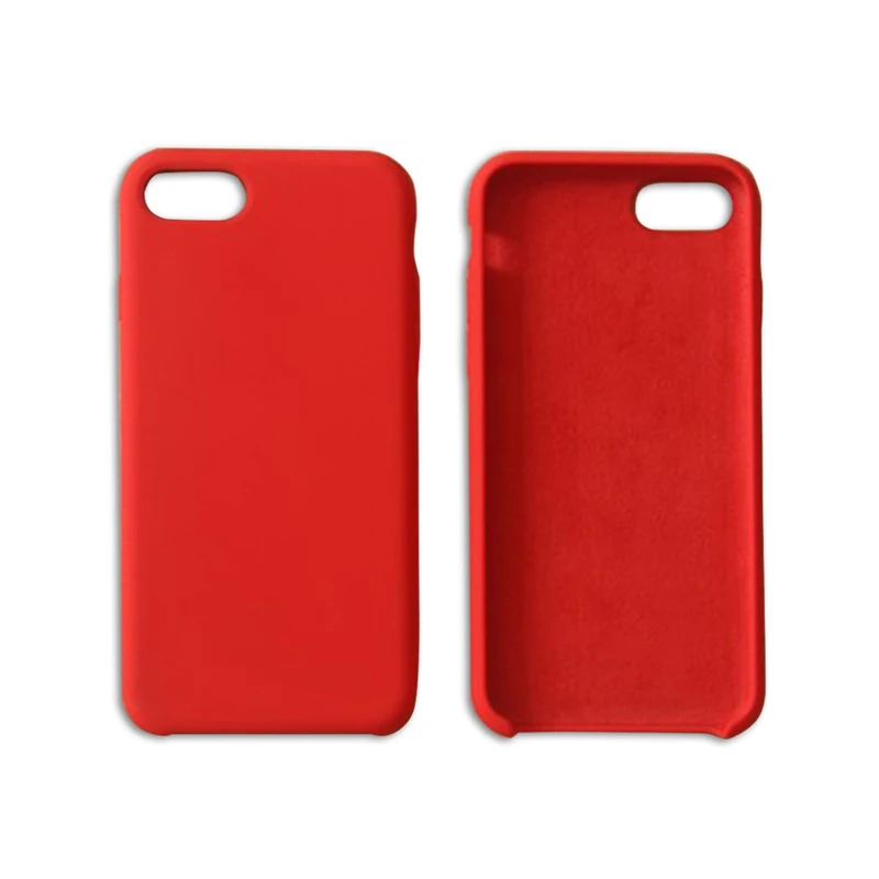 

Ocube case for iPhone 8 Original Silicone Case for iPhone X Back Cover Case for iphone 6 6S 7 7Plus Ultra-thin Simple Case