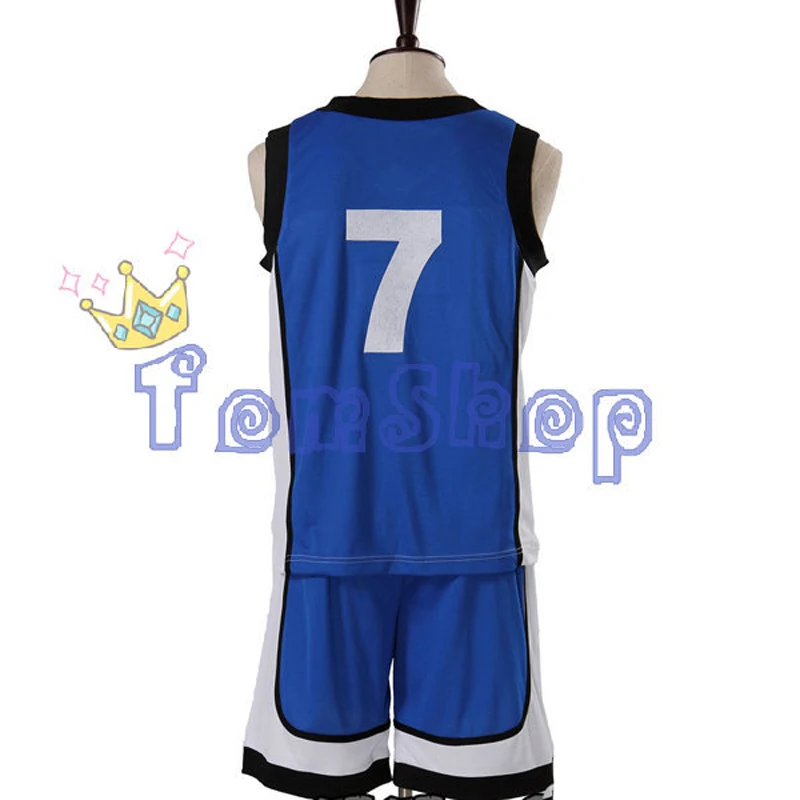 Аниме Баскетбол KUROKO'S Kuroko no Basuke косплей Kaijo школьная #7 кисэ Риза баскетбол Джерси