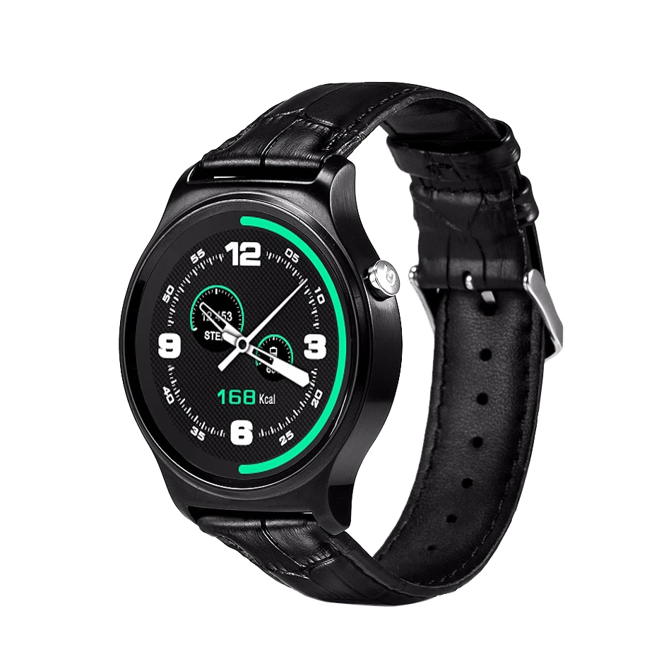 Bluetooth 4 0 font b Smartwatch b font GW01 MTK2502 Heart Rate Monitor Pedometer Full IPS