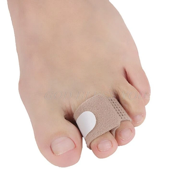 Foot Care Tool Toe Corrector Separator Hallux Valgus Soft Belt Toe Bunion Bone Orthotics Training Pedicure Adjuster Skin Color