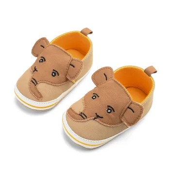 

Hot Sale Baby Boys Girls Breathable Animal Pattern Anti-Slip Shoes Sneakers Toddler Soft Soled First Walkers