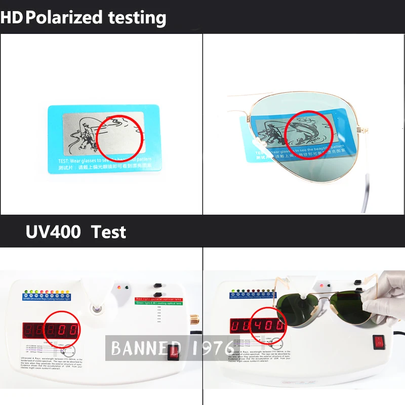 Polarized Aviation Sunglasses Metal Frame Designer Cool Women Men Shades Feminin Brand Name Male Oculos Female Vintage Glasses