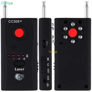 

5pcs Wireless RF Signal Detector CC308 + Multi-Function Camera Bug GSM Alarm System built-in battery Full Range