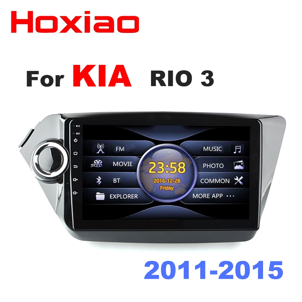 Best Car Radio Multimedia Video Player Mirror Link (for Android phones) For KIA RIO 2011 2012 2013 2014 2015 2016 K2 2 DIN MP5 rio 0