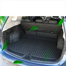 Lsrtw2017 волокно кожа коврик багажника автомобиля для subaru forester SK