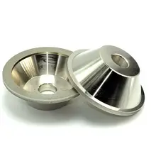 Внешний диаметр 100 мм Алмазный шлифовальный манжета колеса шлифовальные круги для вольфрамовой стали фреза точилка для инструментов шлифовальный станок аксессуары