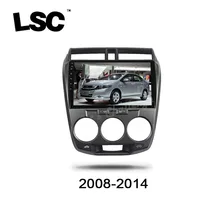 

Android system video Bluetooth MP3 MP4 HD big screen Navigation Car Player For Honda City