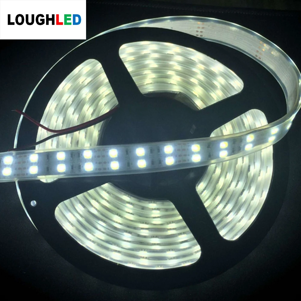 Double lines SMD5050 Flexible LED Strip DC12V 120LEDS/m 600LEDS/roll