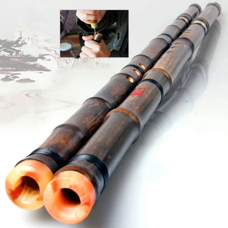 8 Hole Xiao Flute Two Section Bass Flute Instrumento Musical