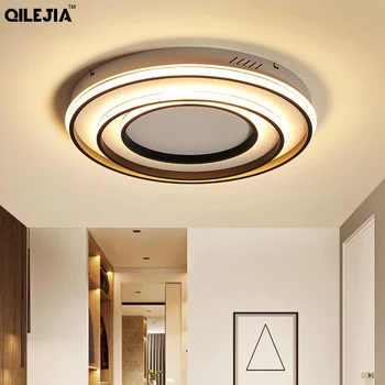 

Round led ceiling lights Remote control living room bedroom restaurant indoor light luminarias para sala dimming ceiling lamp