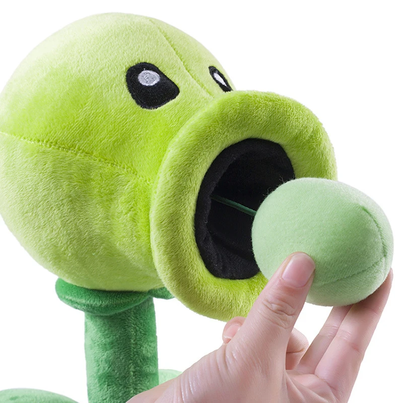 pvz plush peashooter