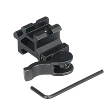 PPT алюминий черный один слот Rail Сфера крепление для Открытый Охота PP22-0220