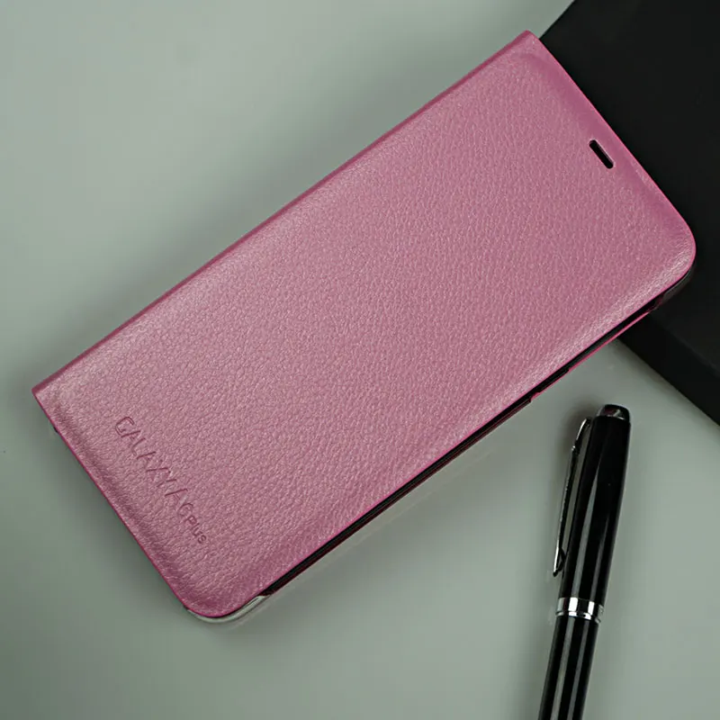 A6 2018 de samsung cubierta de lujo del tirón del cuero de la PU Tarjeta de ranura de teléfono shell para samsung a8 plus funda para samsung galaxy a8 2018 caso