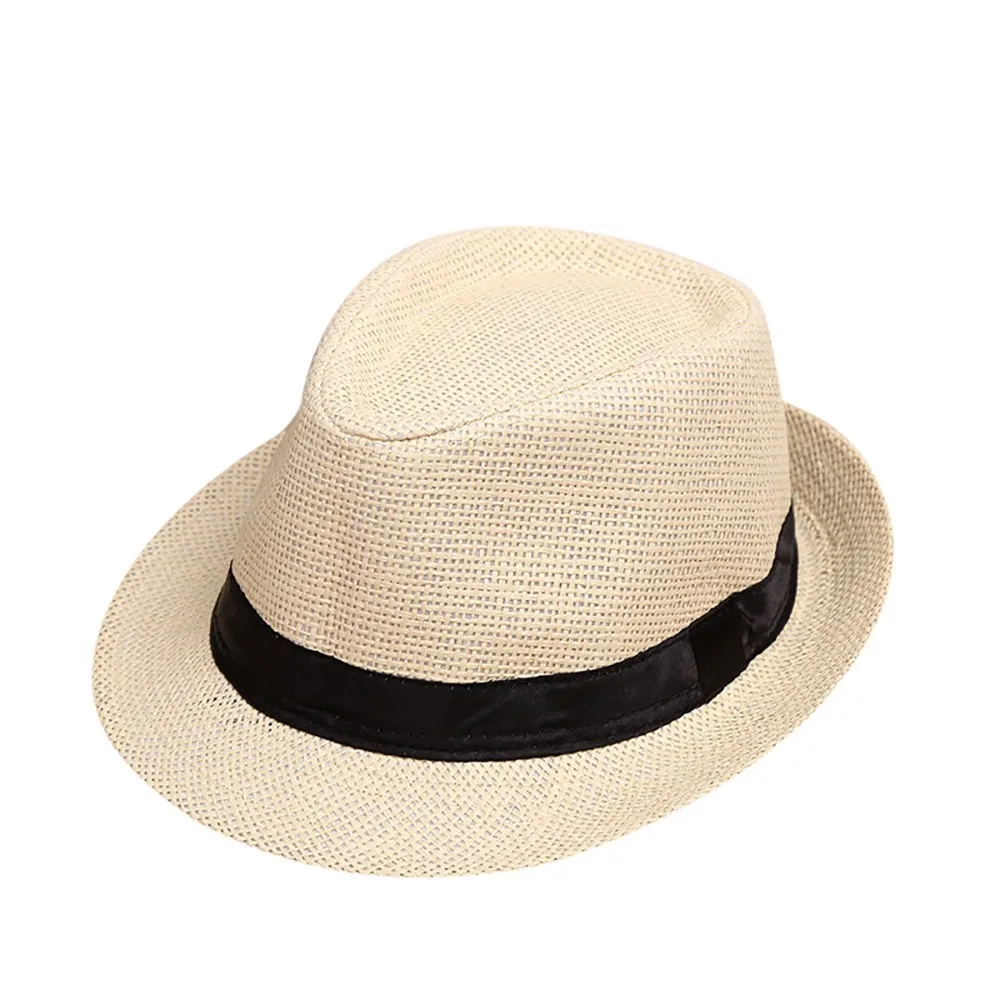 

MUQGEW Winter Hats For Kids Children Kids Summer Beach Sun Hat Jazz Panama Trilby Fedora Hat Gangster Cap Touca Infantil #XTJ