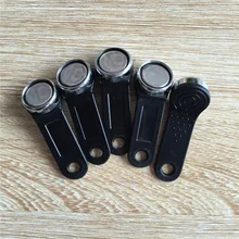 5 шт./лот IButton DS1990A-F5 TM1990 с магнитной магнит кольцо черный Ручка