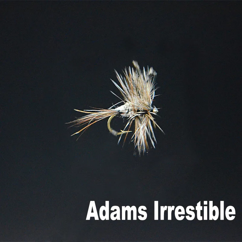 CONTEMPLATOR 4 цветомодели на 14#16# Адам серии мухи 5 шт./кор. очень женственный и Летающая приманка Адам парашют Вульф irrestible Летающие приманки для рыболовли - Цвет: Irrestible size 14