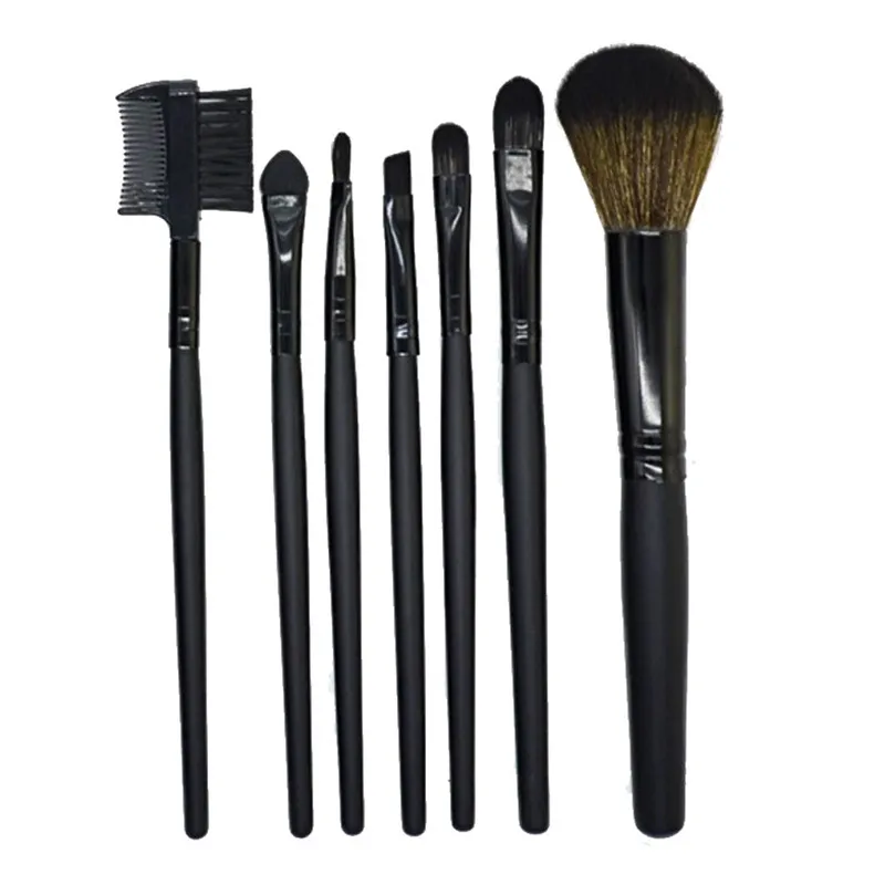 

HAICAR Makeup Brush 7 Pcs Wood Cosmetics Blending Brush Tool profession cosmetic Brushes Nov7