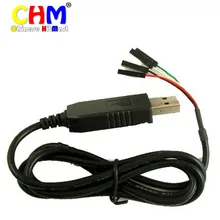 Rs232 усилитель usb com PL2303 PL2303HX USB к UART ttl COM кабеля модуля 4 P 4 pin serial rs232 Ампер 10 шт.# J126-1