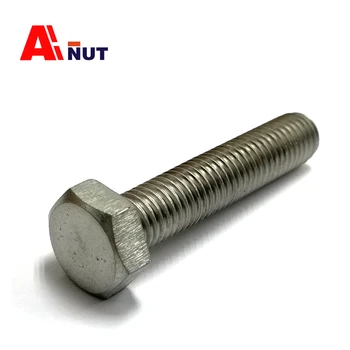 

m10 m12 hexagon titanium screw , gr2 titanium hexagon head bolt fasteners