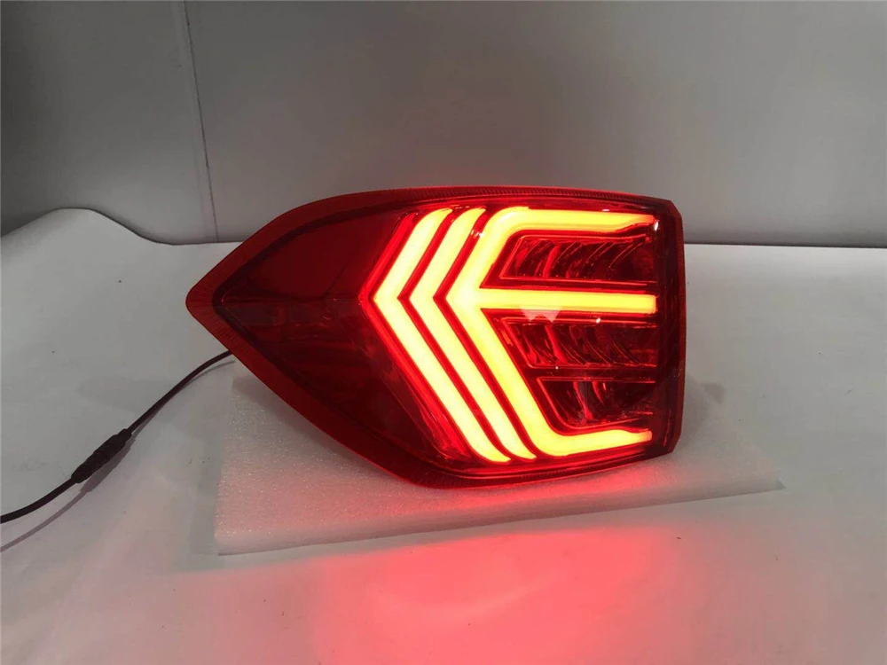 2 шт. светодиодный задний светильник для Ford Ecosport 2013- Автомобильный светодиодный задний бампер светильник светодиодный тормозной светильник авто лампа декоративная лампа