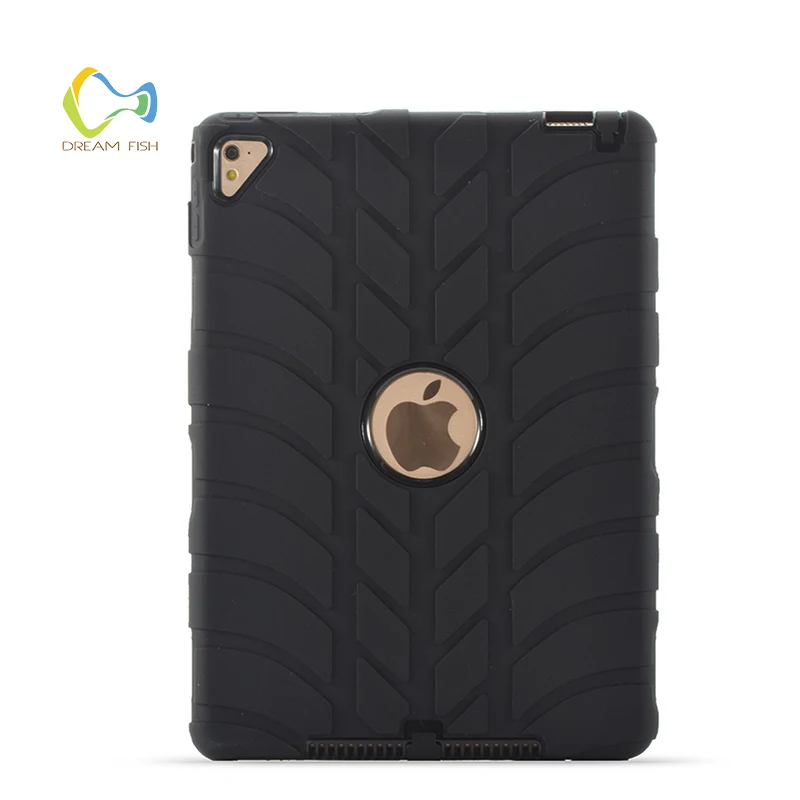 

For iPad 2018 case Retina Shock Proof Hybrid Rugged Rubber TPU+PC Heavy Duty Tablet Armor Strong Cover Case Coquille plate
