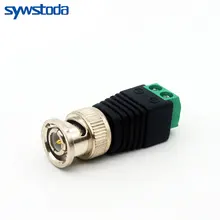 20 штук BNC Видео балун разъем адаптер Mini коаксиальный CAT5 к безопасности Камера для видеонаблюдения Системы аксессуары