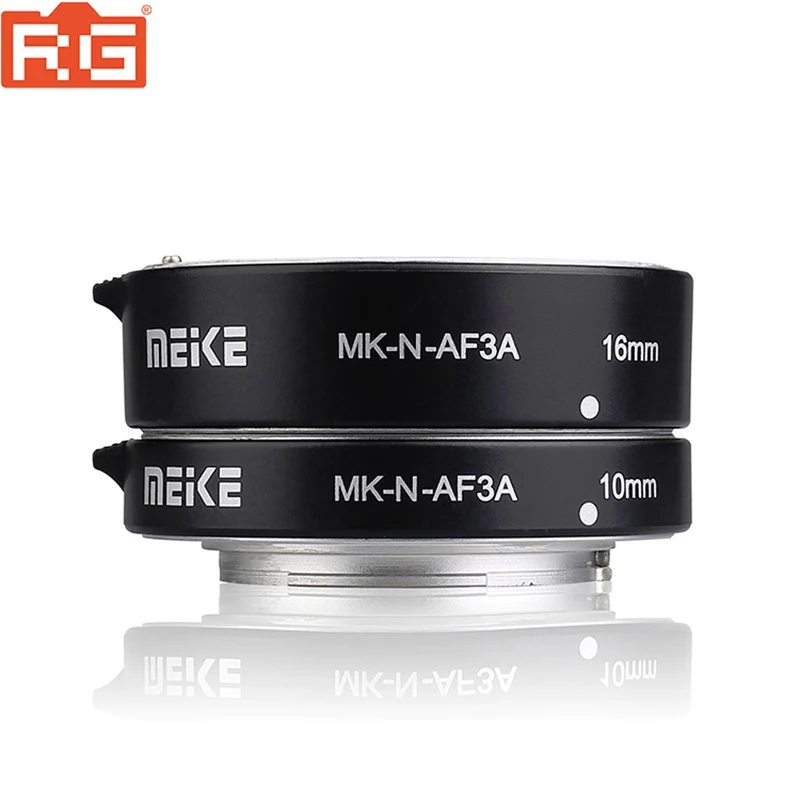 Meike MK N AF3A Metal Mount Automatic AF Auto Focus Macro Extension