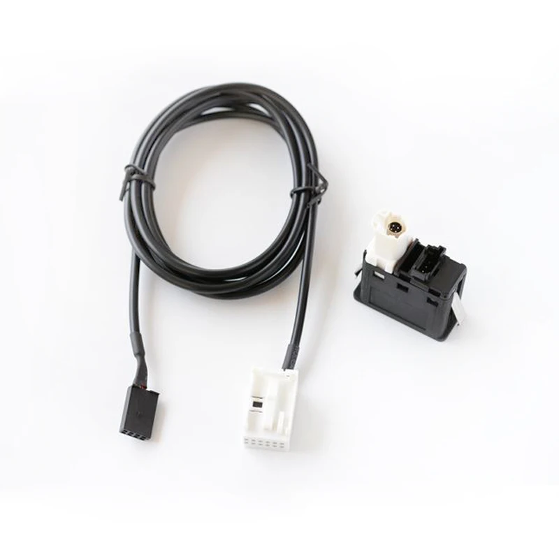 Biurlink разъём подачи внешнего сигнала AUX-в USB рштепселя AUX Кабель-адаптер для BMW E60 E63 E64 E65 E66 E81 E82 E87 E88 E70 E90 E91 E92