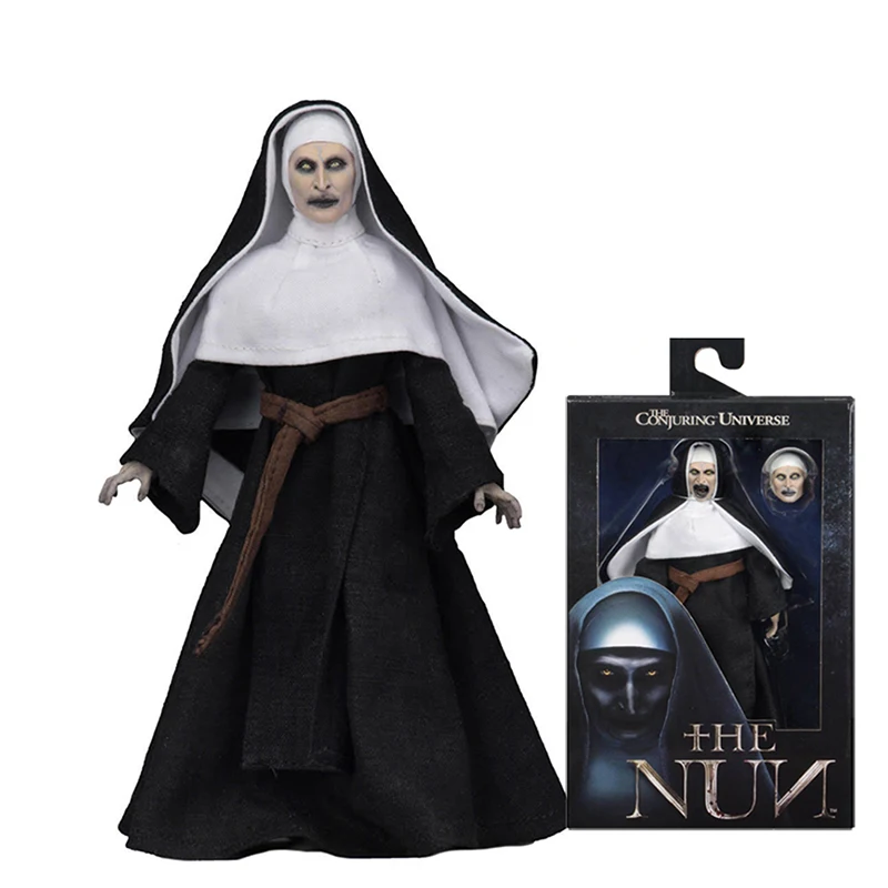 

18cmTwo Head Original NECA The Nun The Conjuring Universe Series PVC Action Figure Halloween HorrorToys Gift
